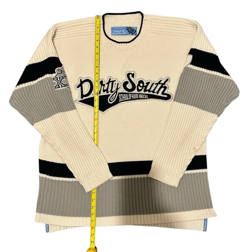 SOHK sweatshirt, School of Hard Knocks, vintage, South Dirty sweater, size XXL